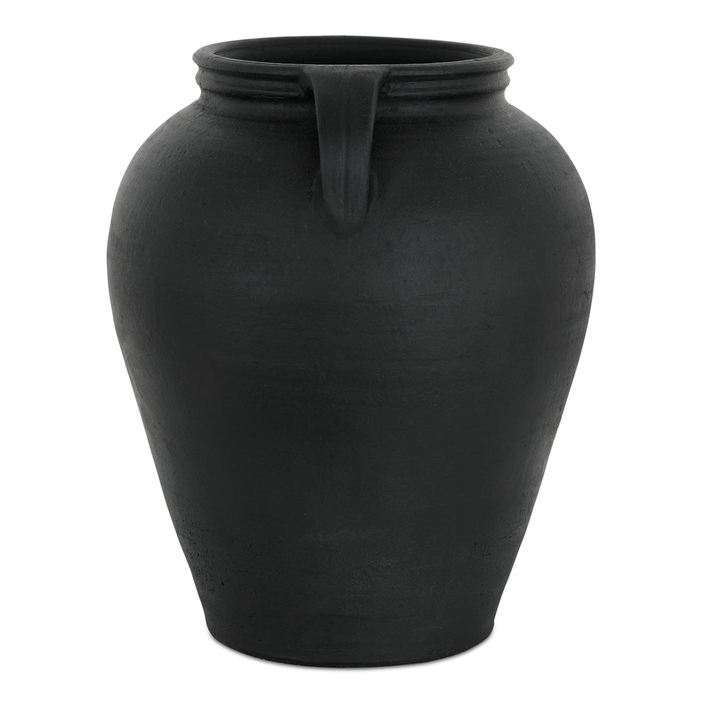 Jovi Vase Black Terracotta