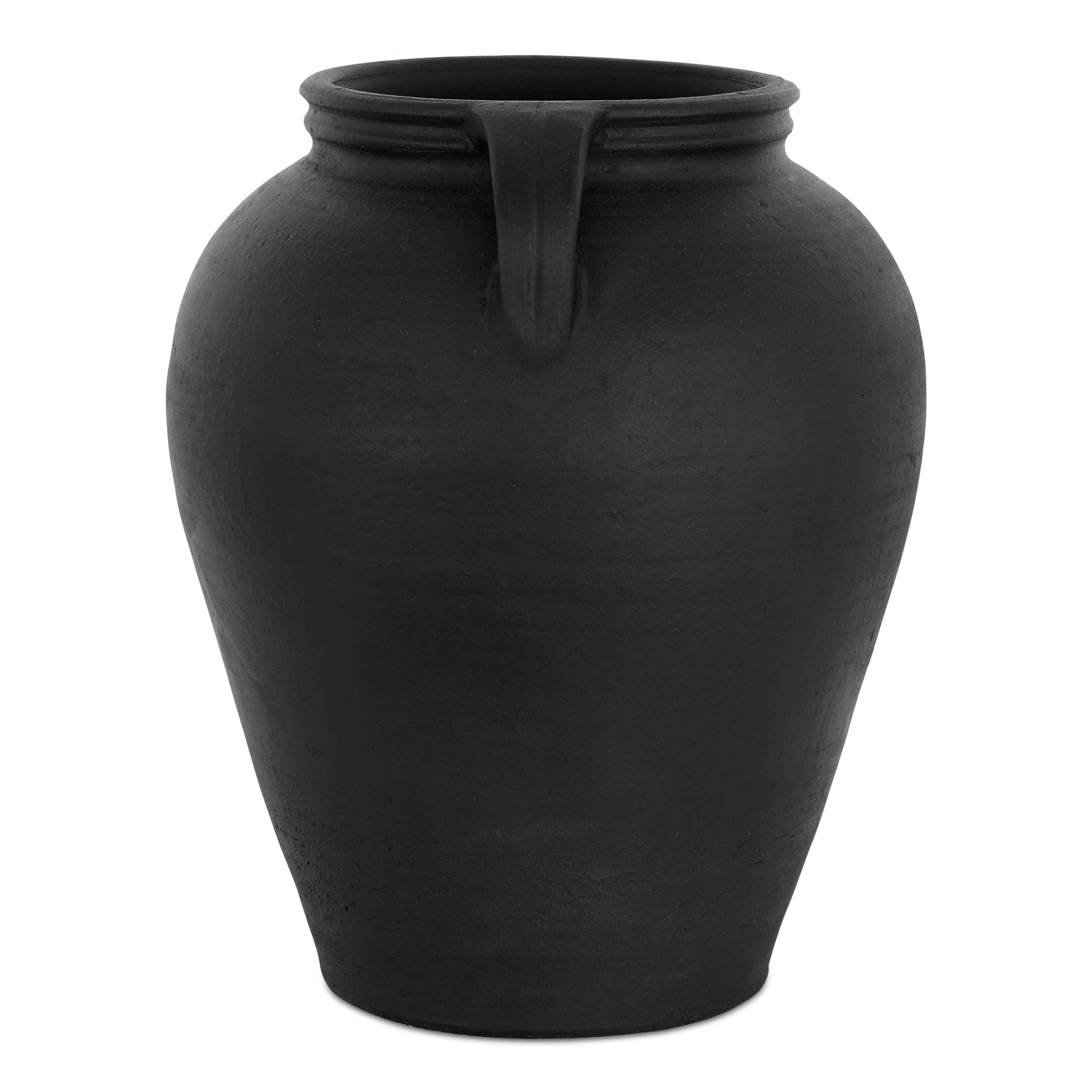 Jovi Vase Black Terracotta
