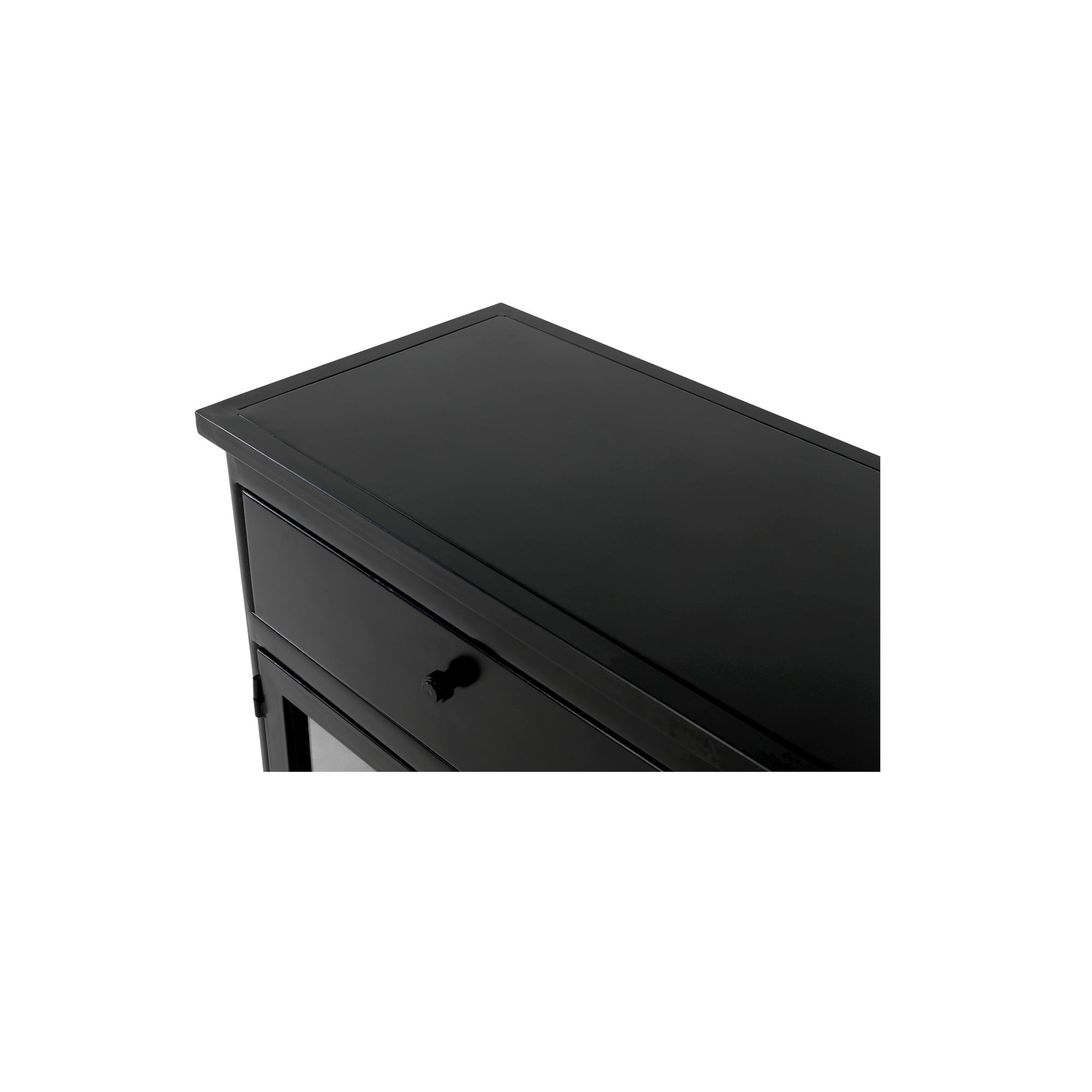 Henry Metal Sideboard Black