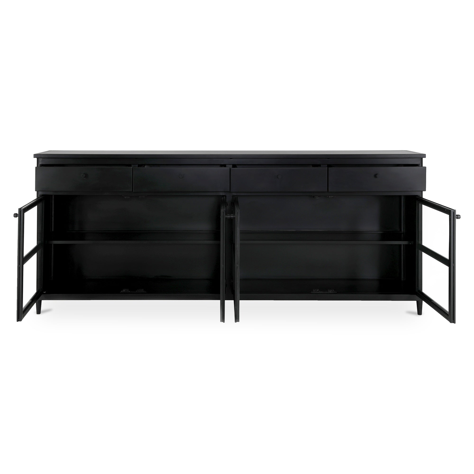 Henry Metal Sideboard Black