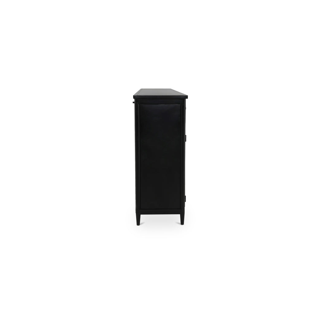 Henry Metal Sideboard Black
