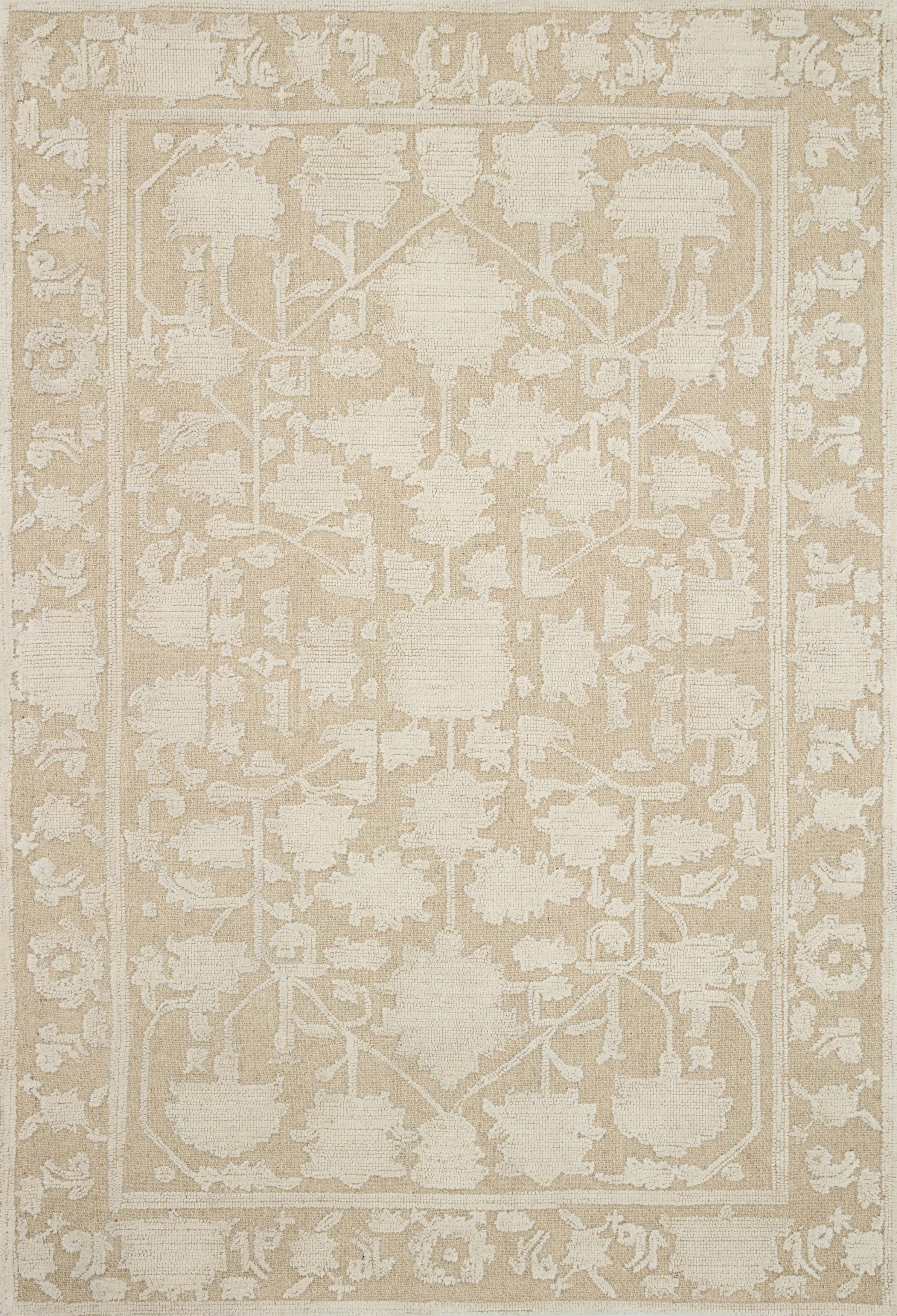Magnolia Home by Joanna Gaines x Loloi | Gloria Collection | Natural / Ivory | GLO-01
