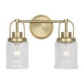 Anders Medium Vanity | Satin Brass Bulb(s) Not Included
