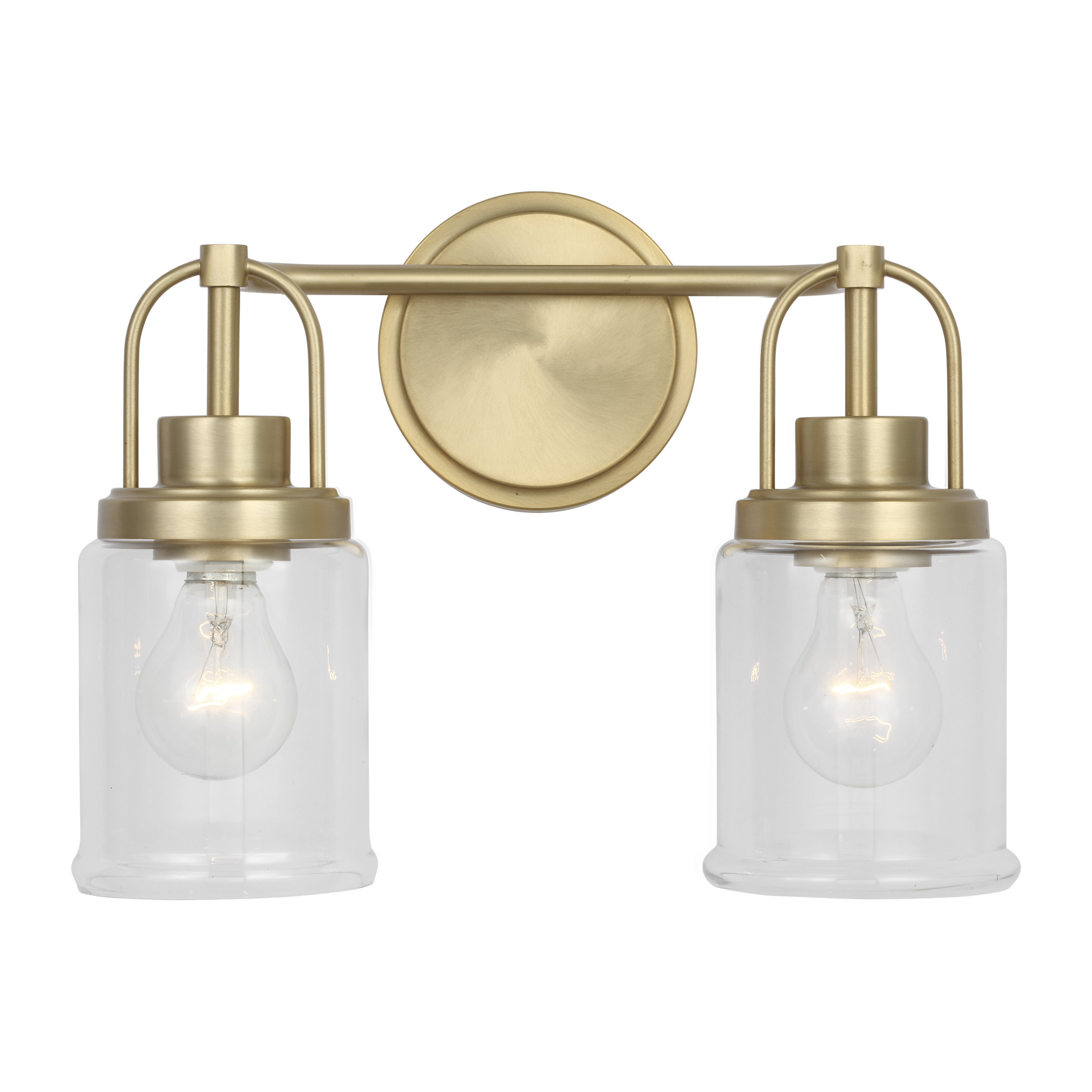 Anders Medium Vanity | Satin Brass Bulb(s) Not Included
