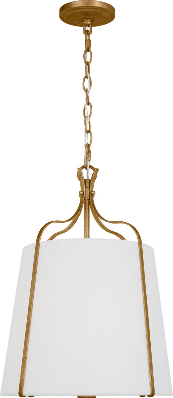 Leander Small Hanging Shade Antique Gild