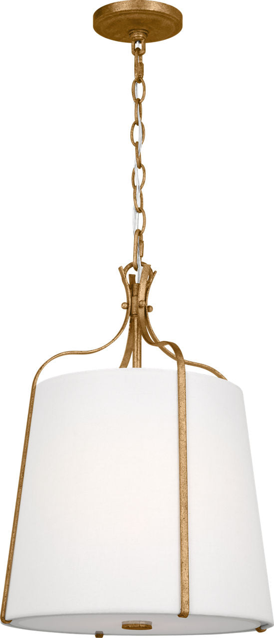 Leander Small Hanging Shade Antique Gild