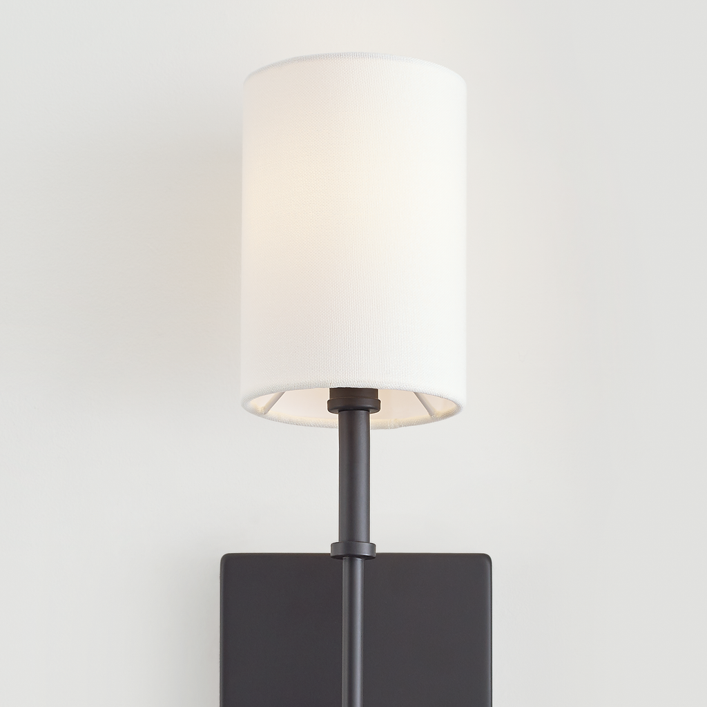Foxdale 1-Light Sconce | Midnight Black