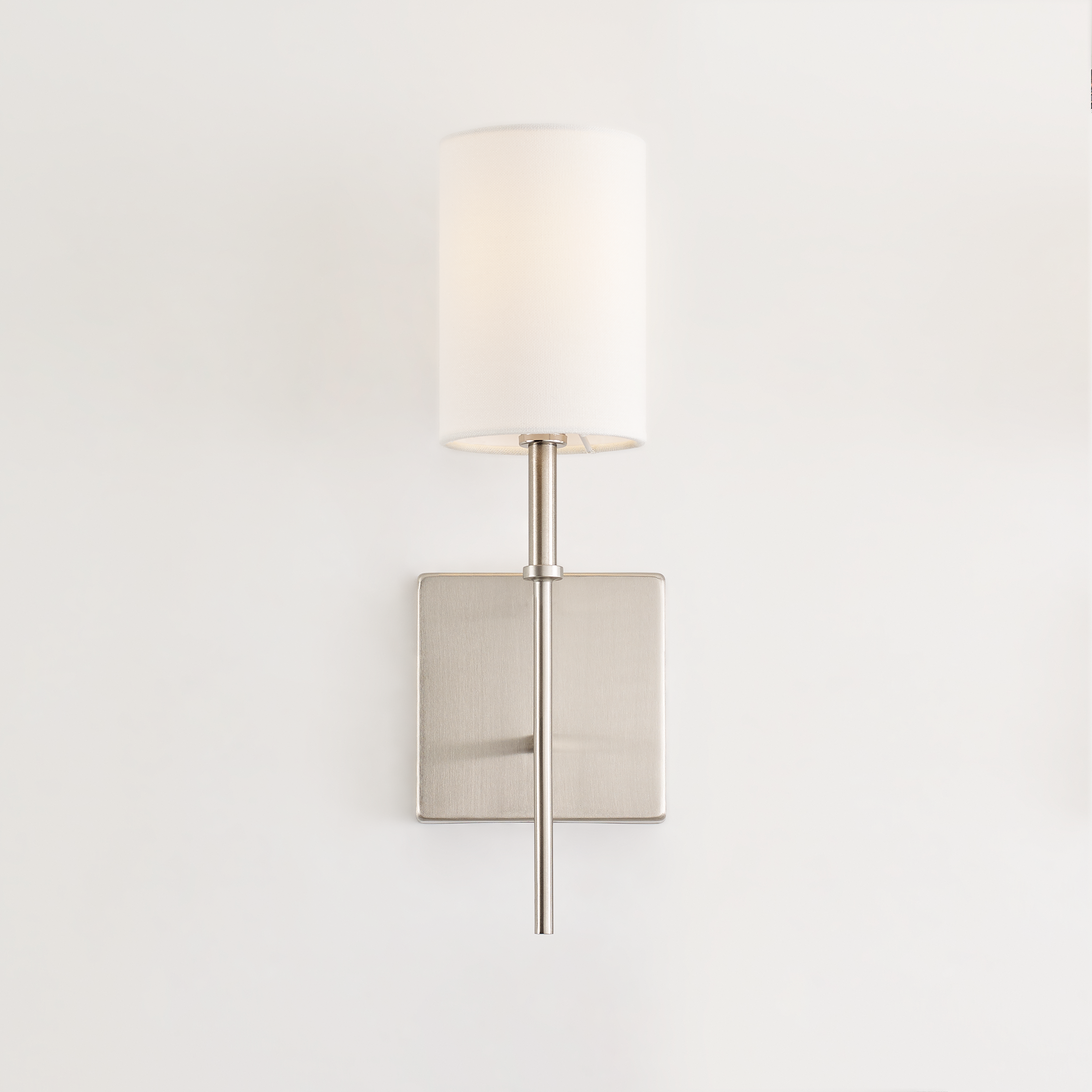 Foxdale 1-Light Sconce | Brushed Nickel