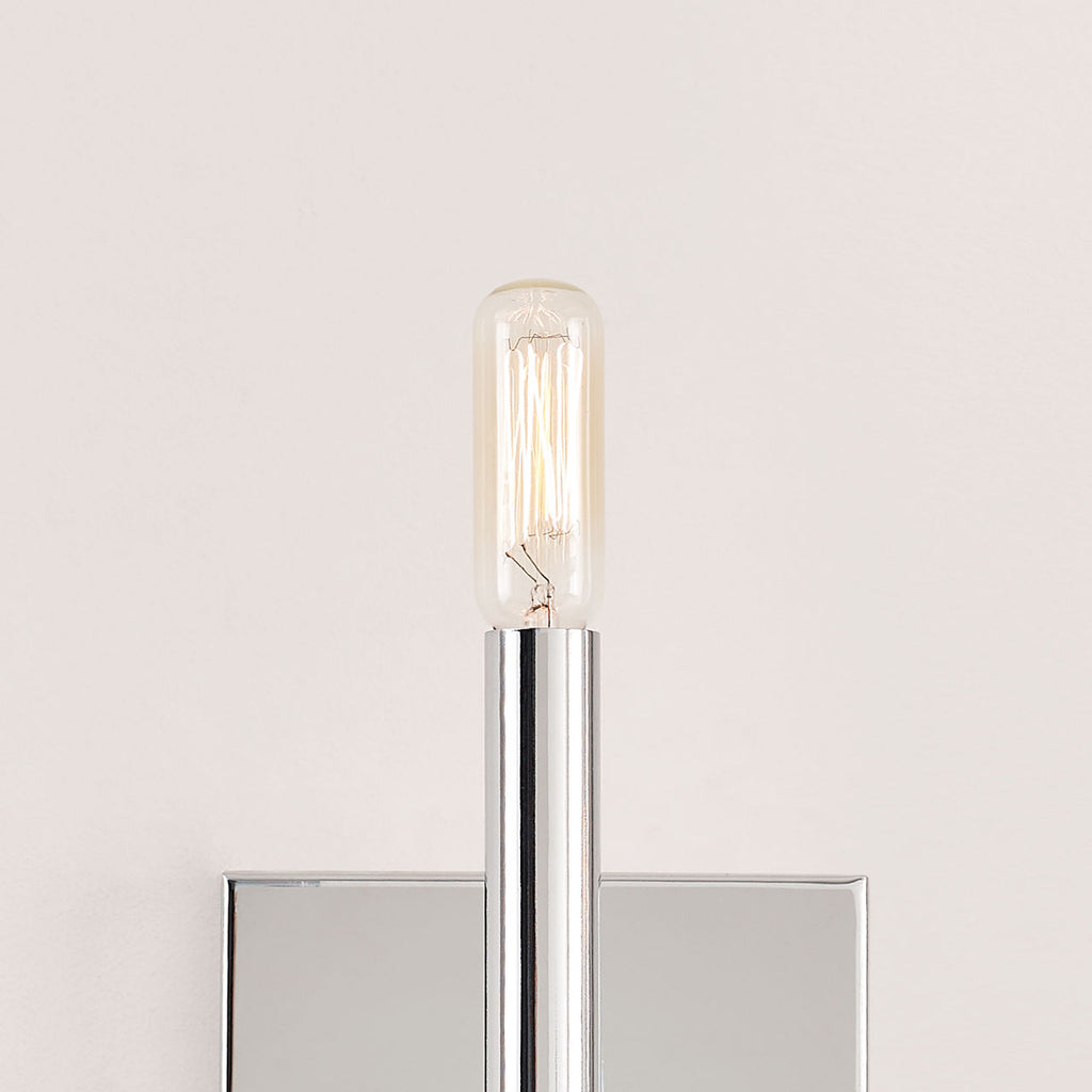 Vector One Light Wall / Bath Sconce Chrome