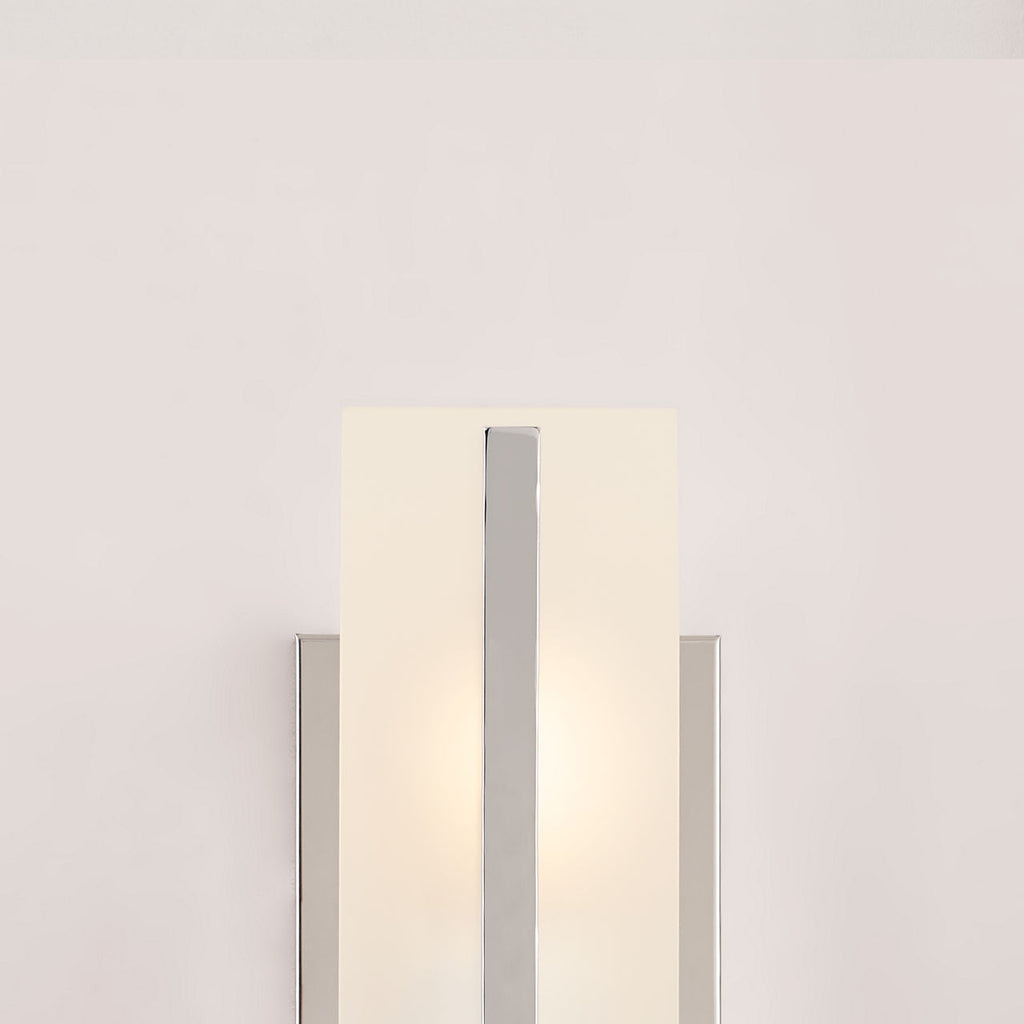 Dex One Light Wall / Bath Sconce Chrome