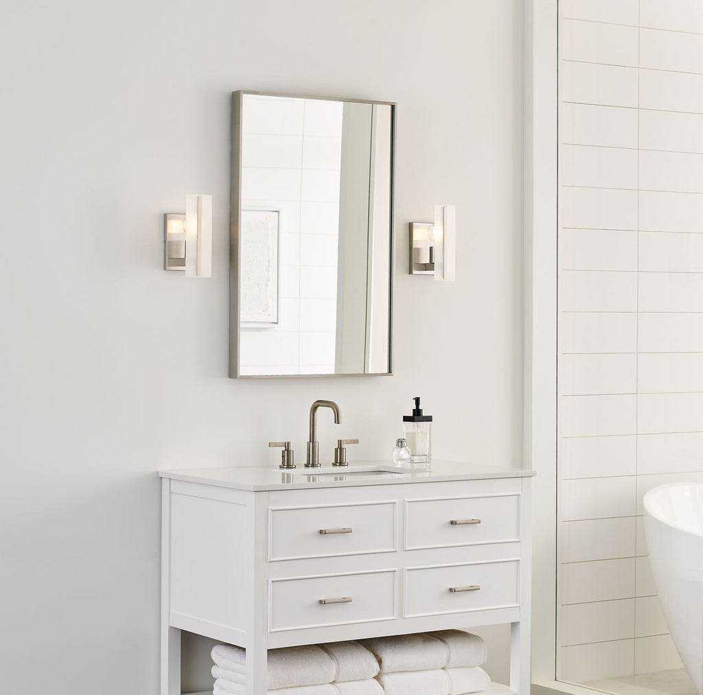 Dex One Light Wall / Bath Sconce Brushed Nickel