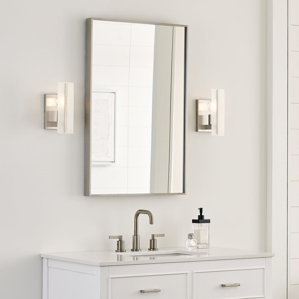 Dex One Light Wall / Bath Sconce Brushed Nickel