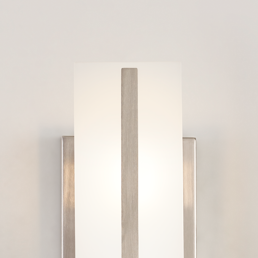 Dex One Light Wall / Bath Sconce Brushed Nickel