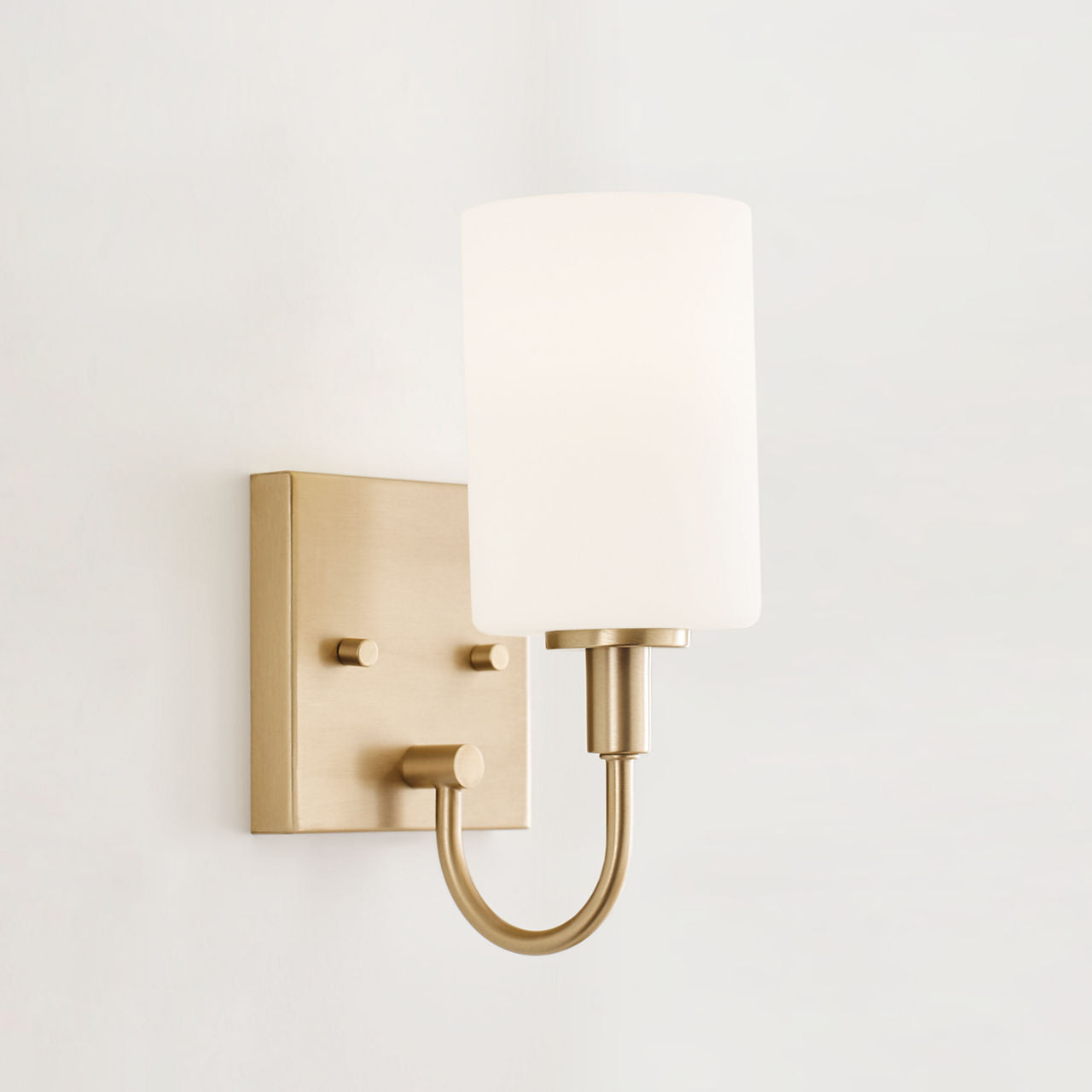 Oak Moore One Light Wall / Bath Sconce Satin Brass