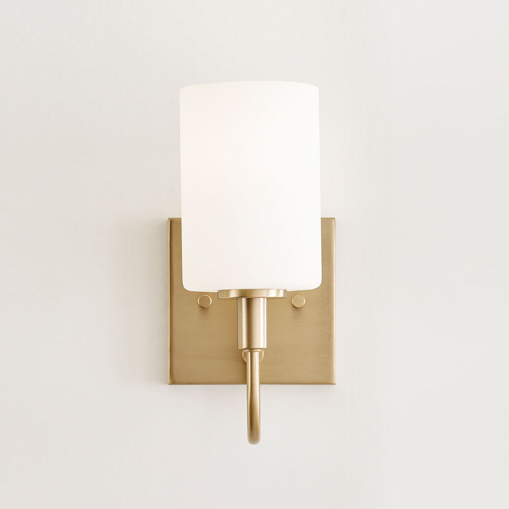 Oak Moore One Light Wall / Bath Sconce Satin Brass