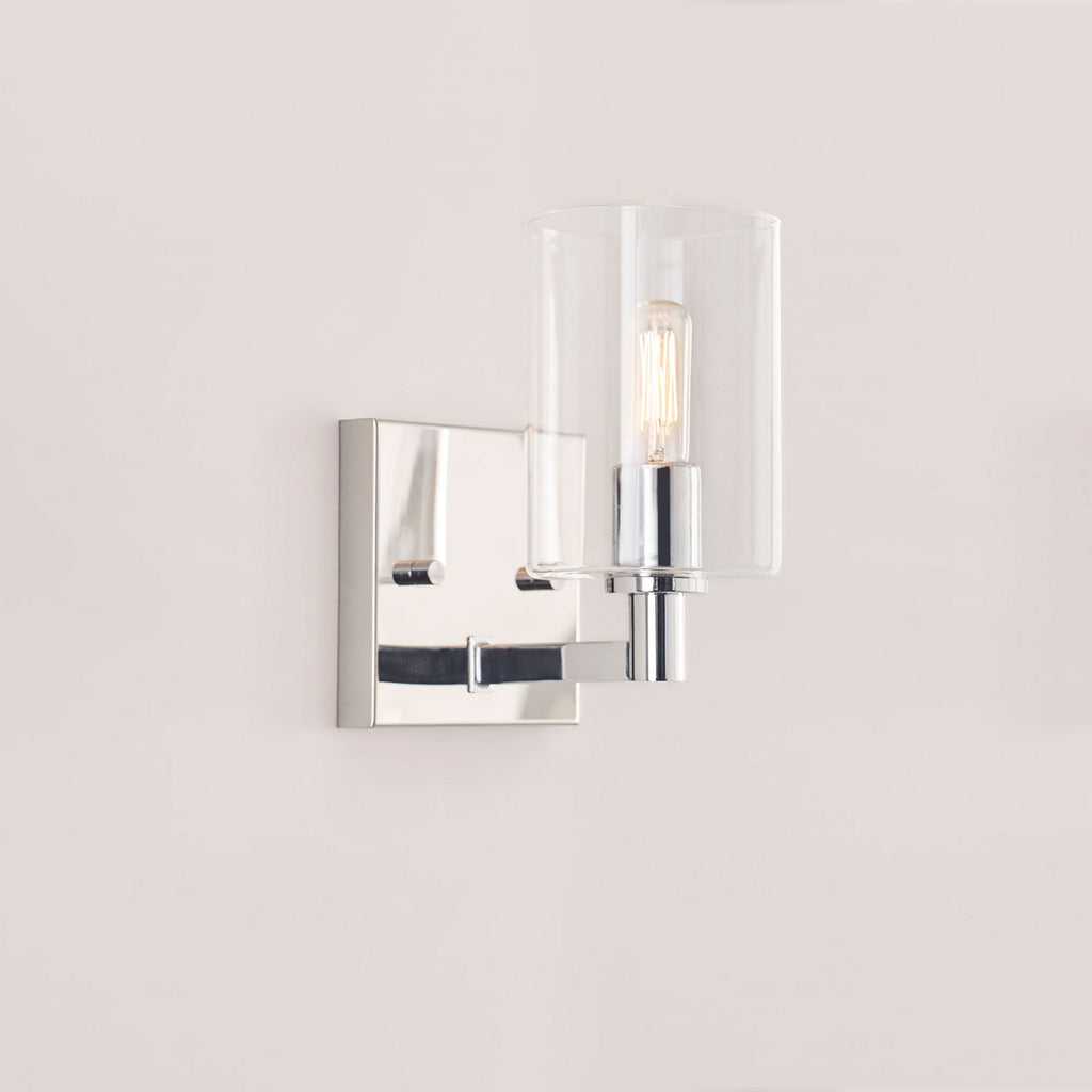 Fullton One Light Wall / Bath Sconce Chrome