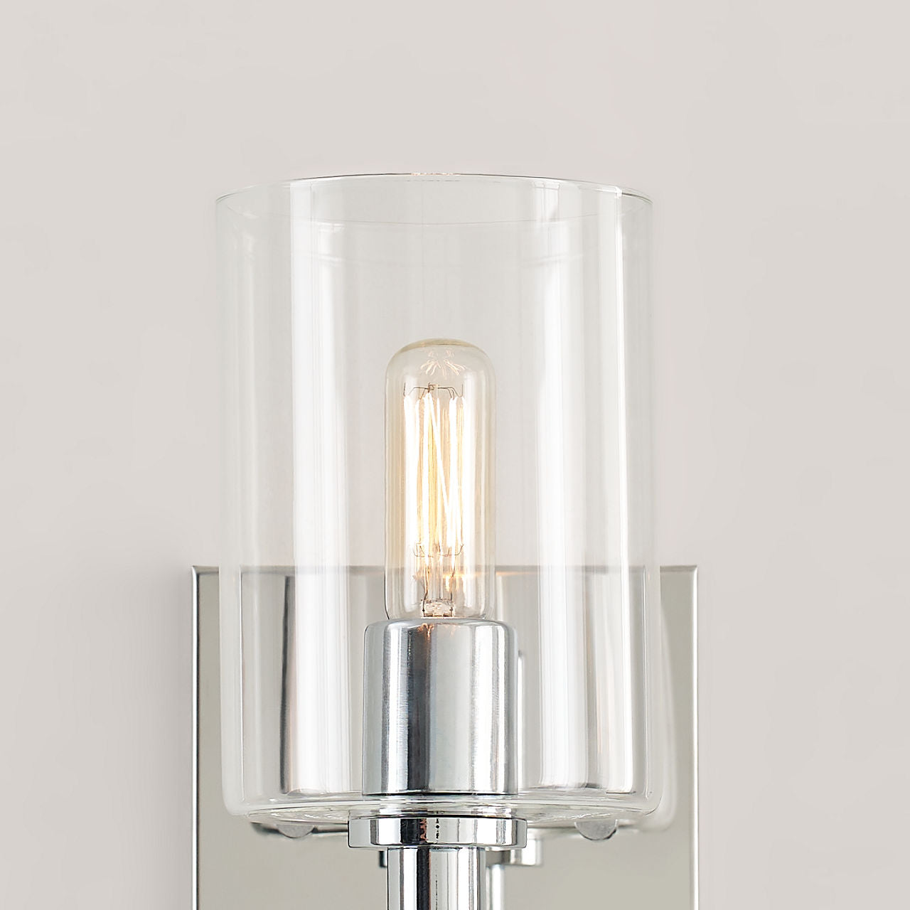 Fullton One Light Wall / Bath Sconce Chrome