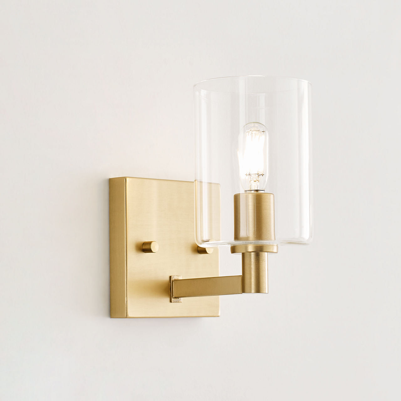 Fullton One Light Wall / Bath Sconce Satin Brass