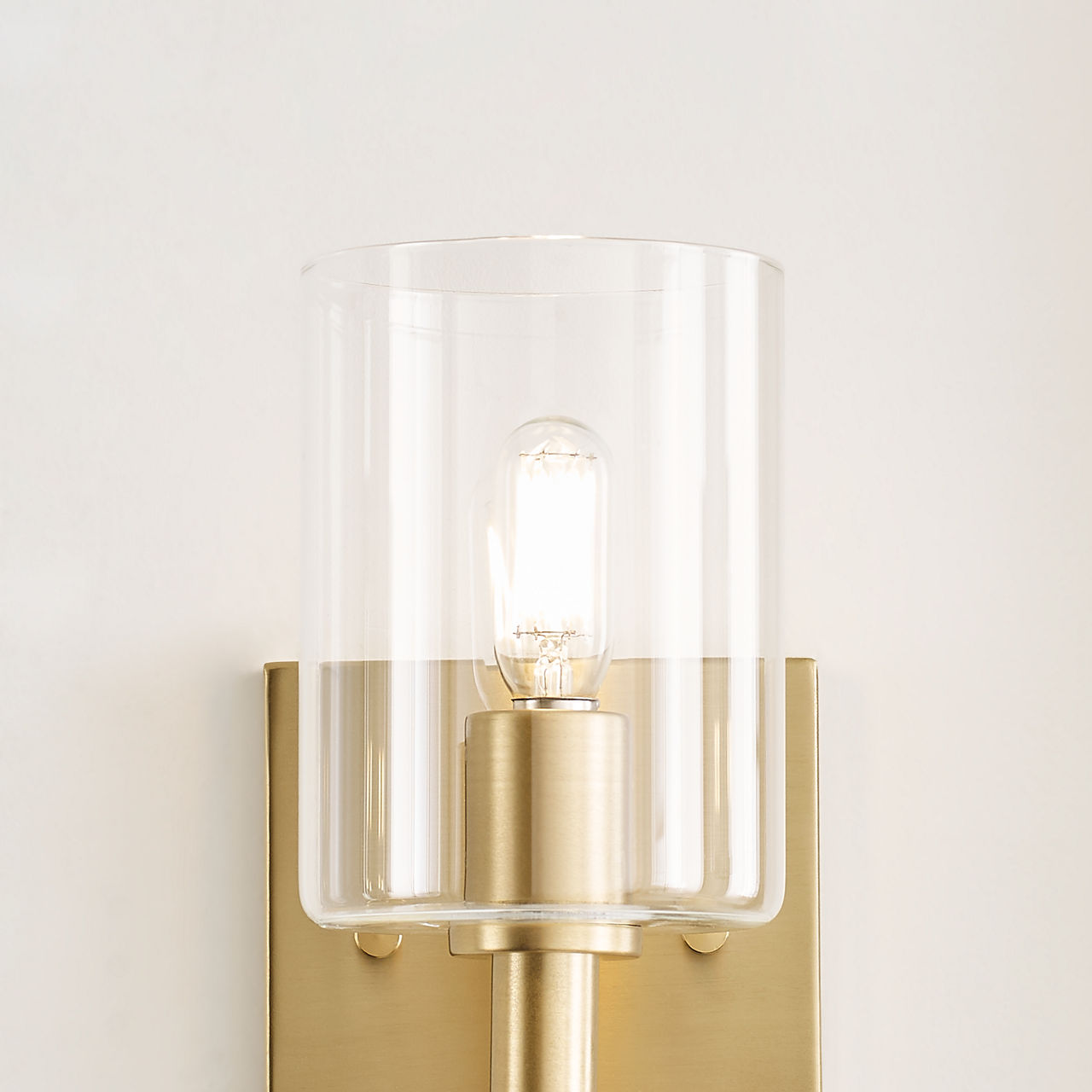 Fullton One Light Wall / Bath Sconce Satin Brass