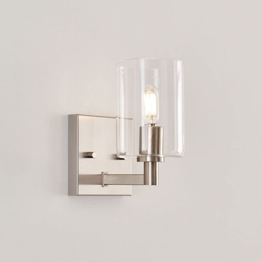 Fullton One Light Wall / Bath Sconce Brushed Nickel