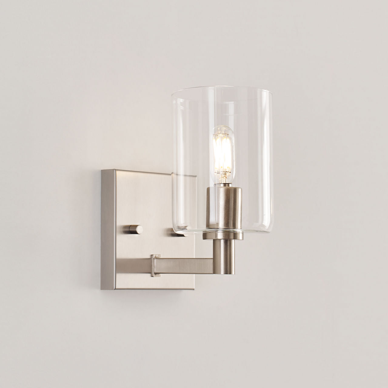 Fullton One Light Wall / Bath Sconce Brushed Nickel