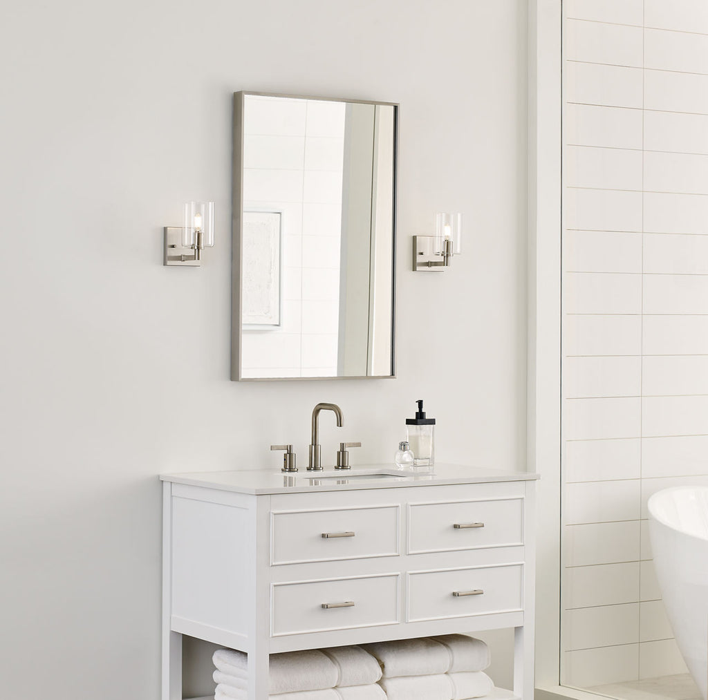 Fullton One Light Wall / Bath Sconce Brushed Nickel