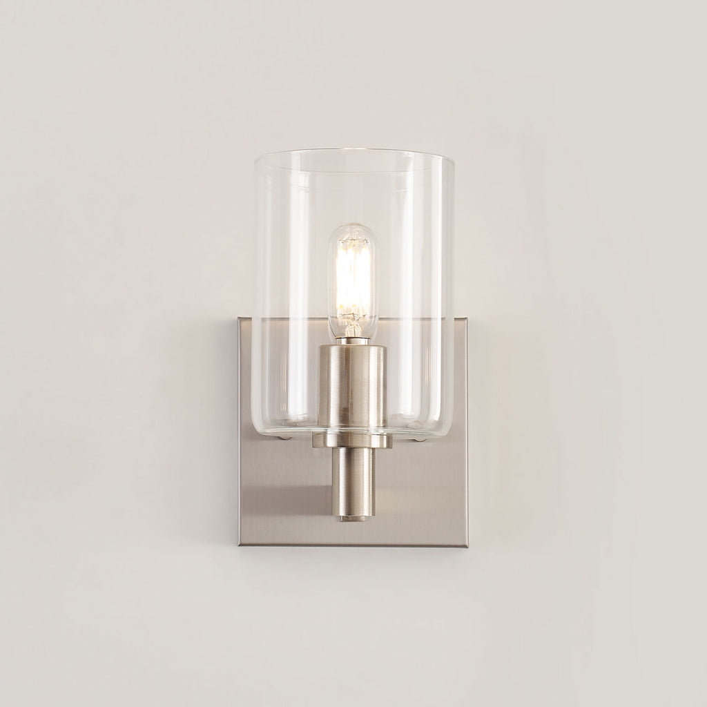 Fullton One Light Wall / Bath Sconce Brushed Nickel