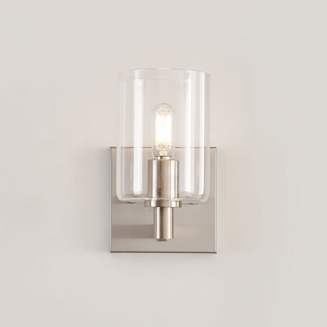 Fullton One Light Wall / Bath Sconce Brushed Nickel