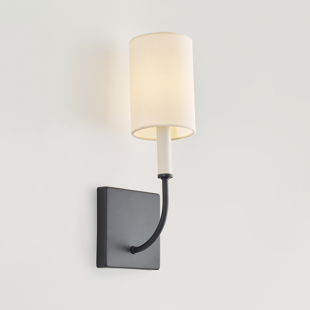 Greenwich 1-Light Sconce | Midnight Black Bulb(s) Not Included