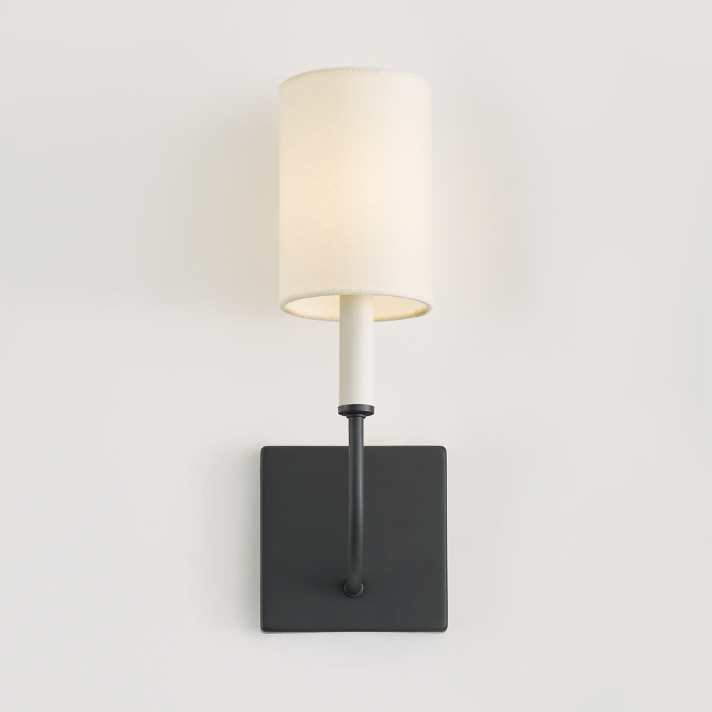 Greenwich 1-Light Sconce | Midnight Black Bulb(s) Not Included