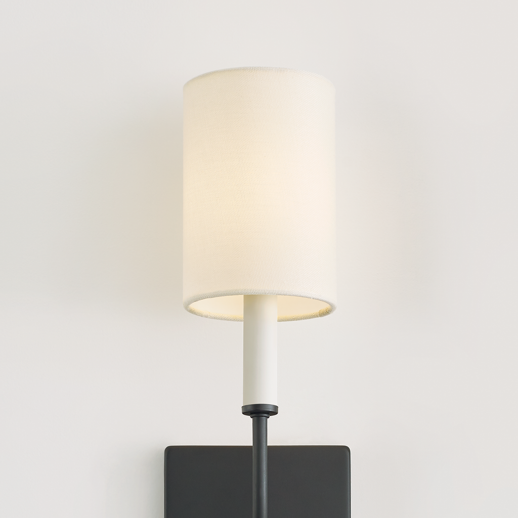 Greenwich 1-Light Sconce | Midnight Black Bulb(s) Not Included