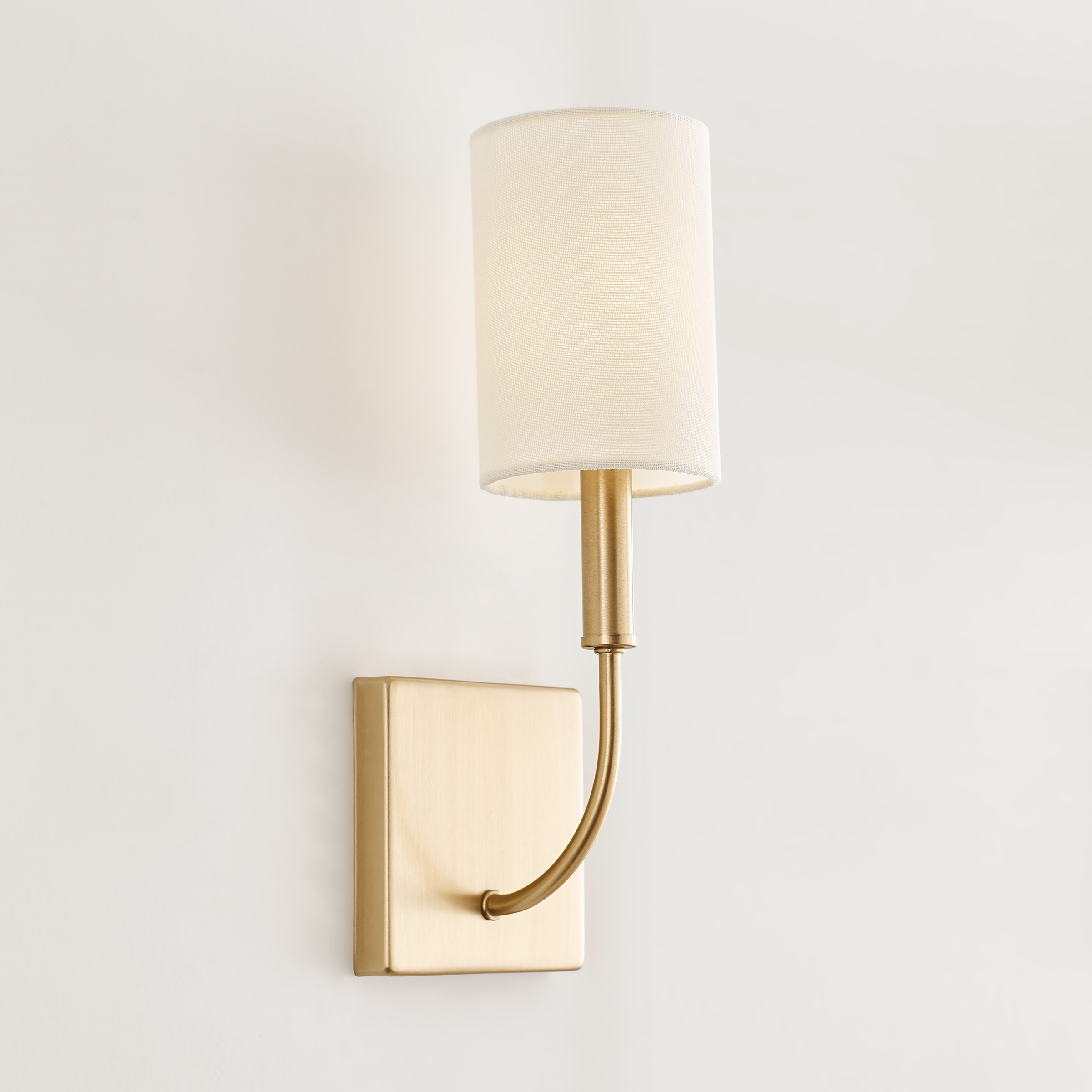 Greenwich 1-Light Sconce | Satin Brass Bulb(s) Not Included