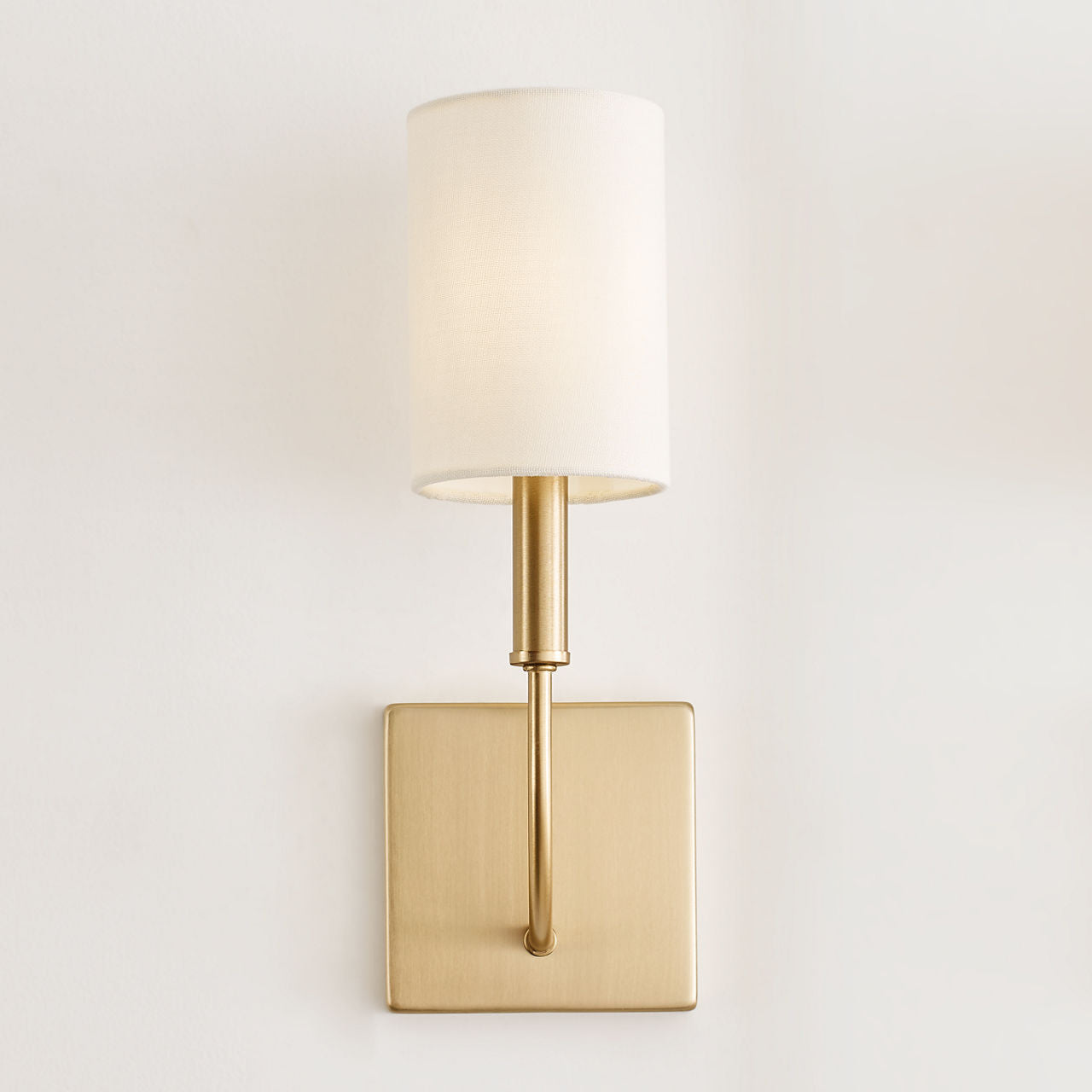 Greenwich 1-Light Sconce | Satin Brass Bulb(s) Not Included