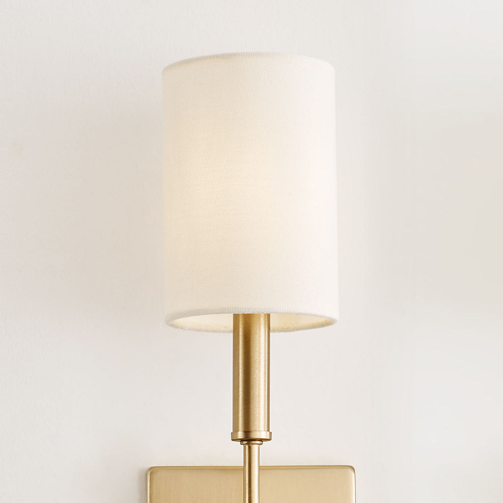 Greenwich 1-Light Sconce | Satin Brass Bulb(s) Not Included