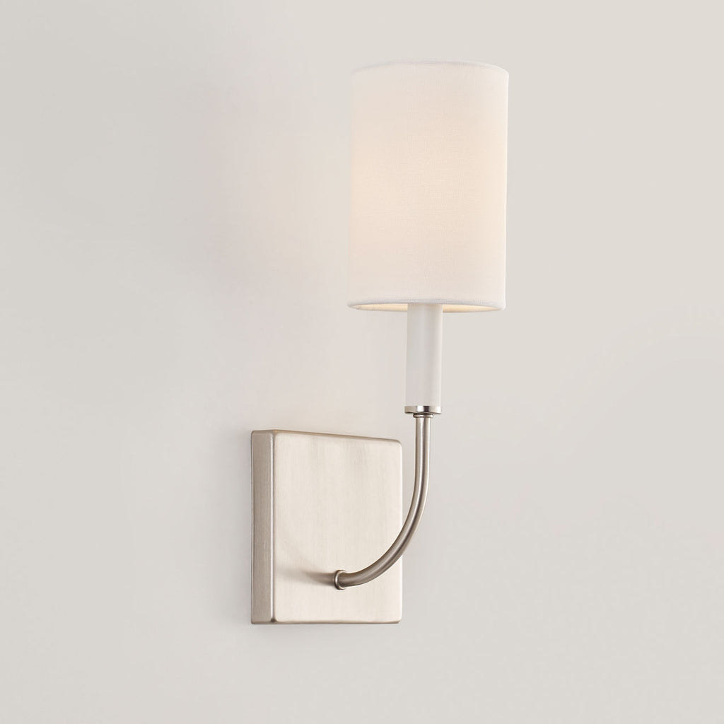 Greenwich 1-Light Sconce | Brushed Nickel Bulb(s) Not Included