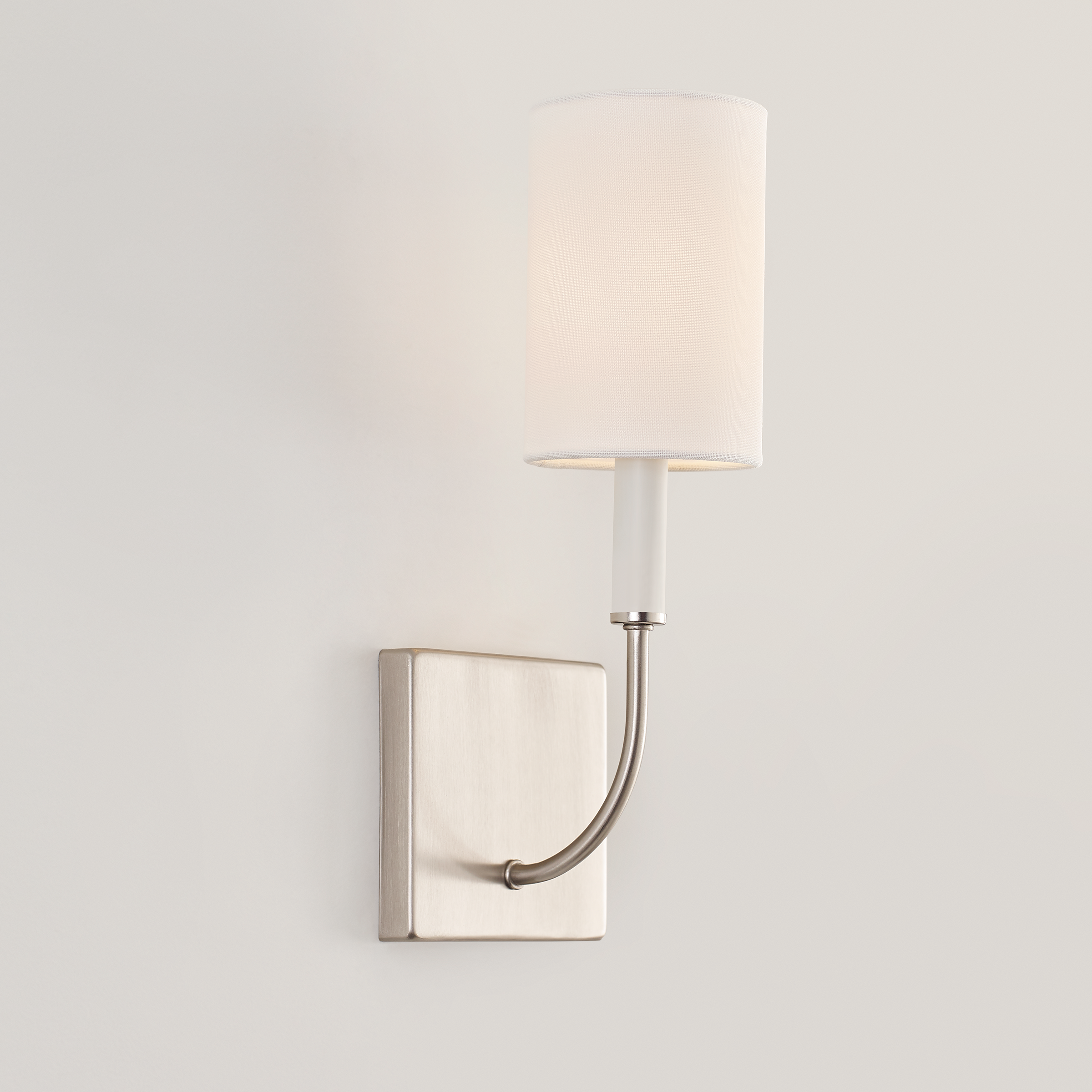 Greenwich 1-Light Sconce | Brushed Nickel Bulb(s) Not Included