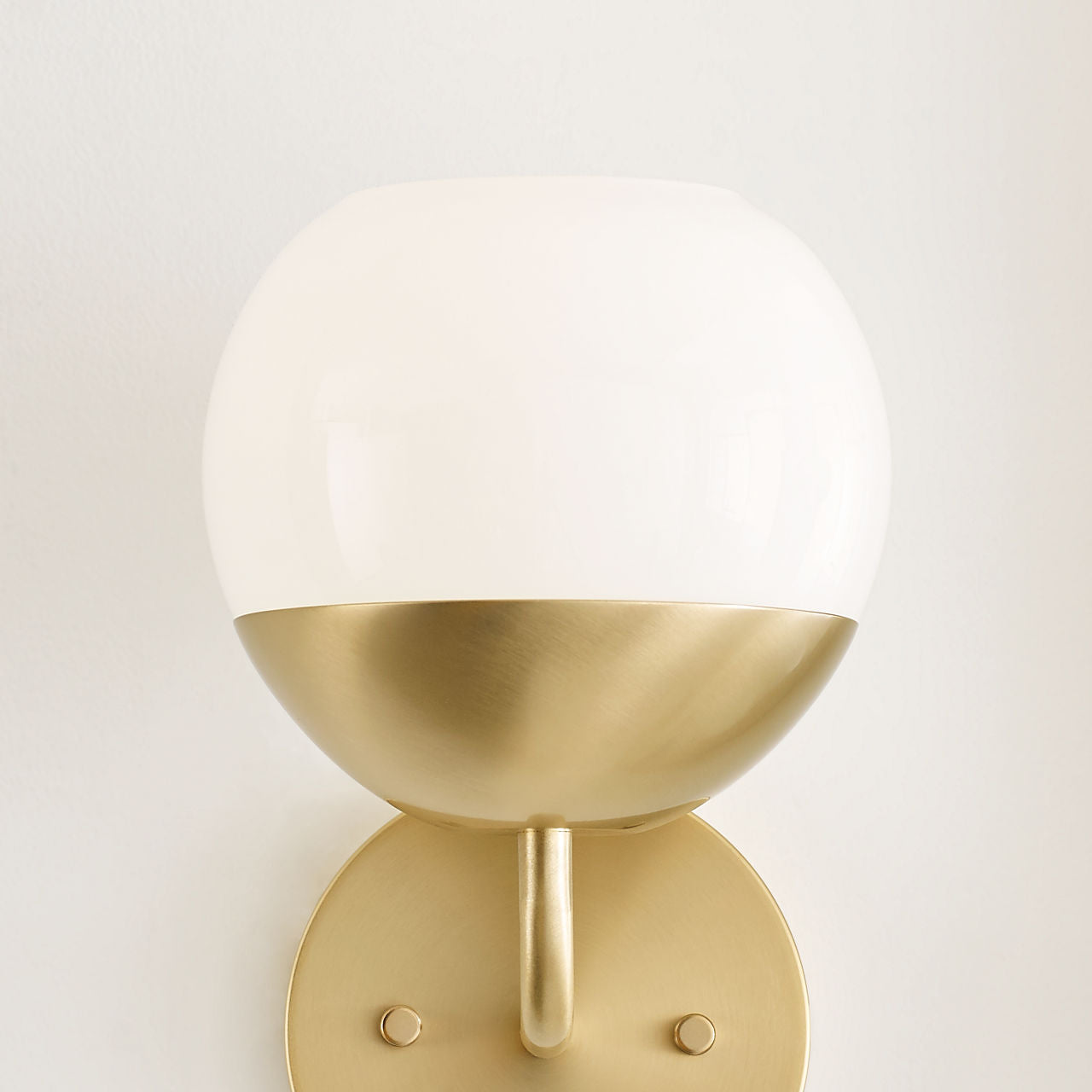 Alvin One Light Wall / Bath Sconce Satin Brass