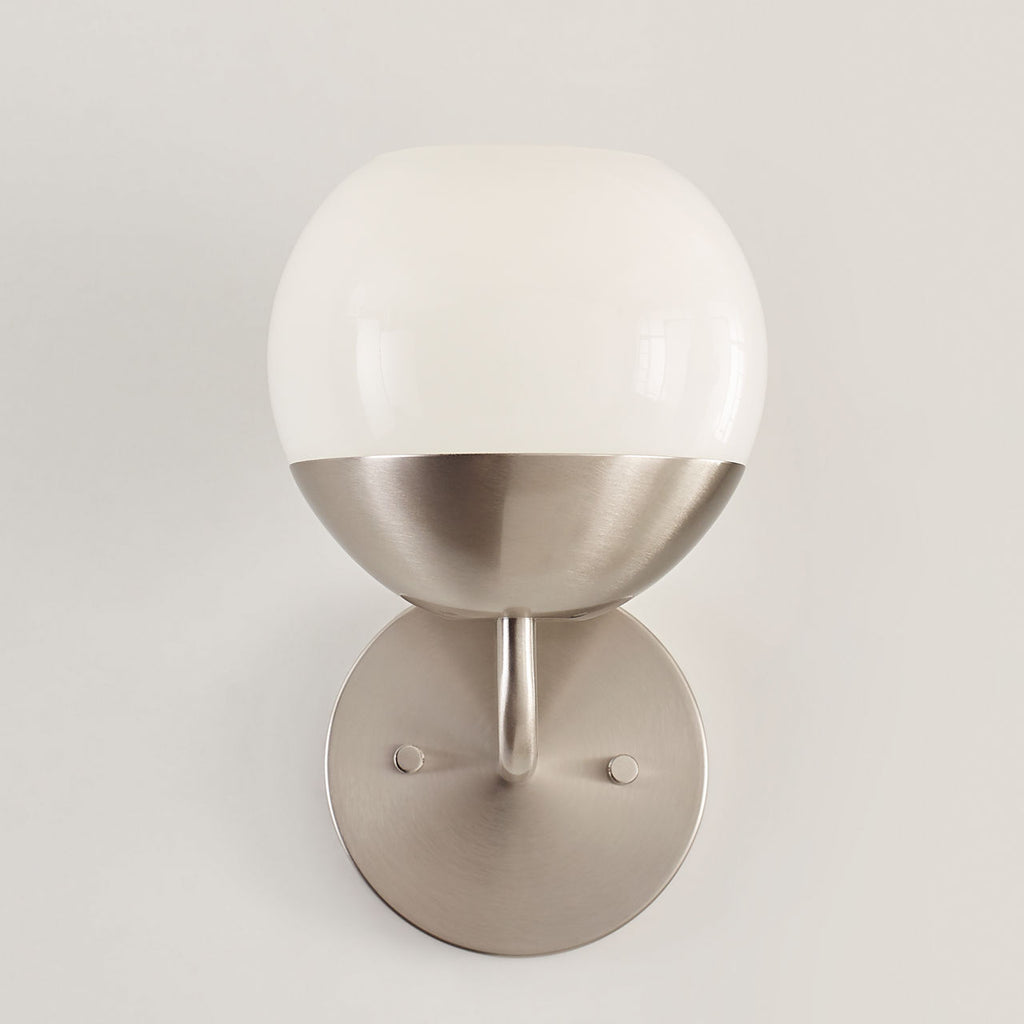 Alvin One Light Wall / Bath Sconce Brushed Nickel