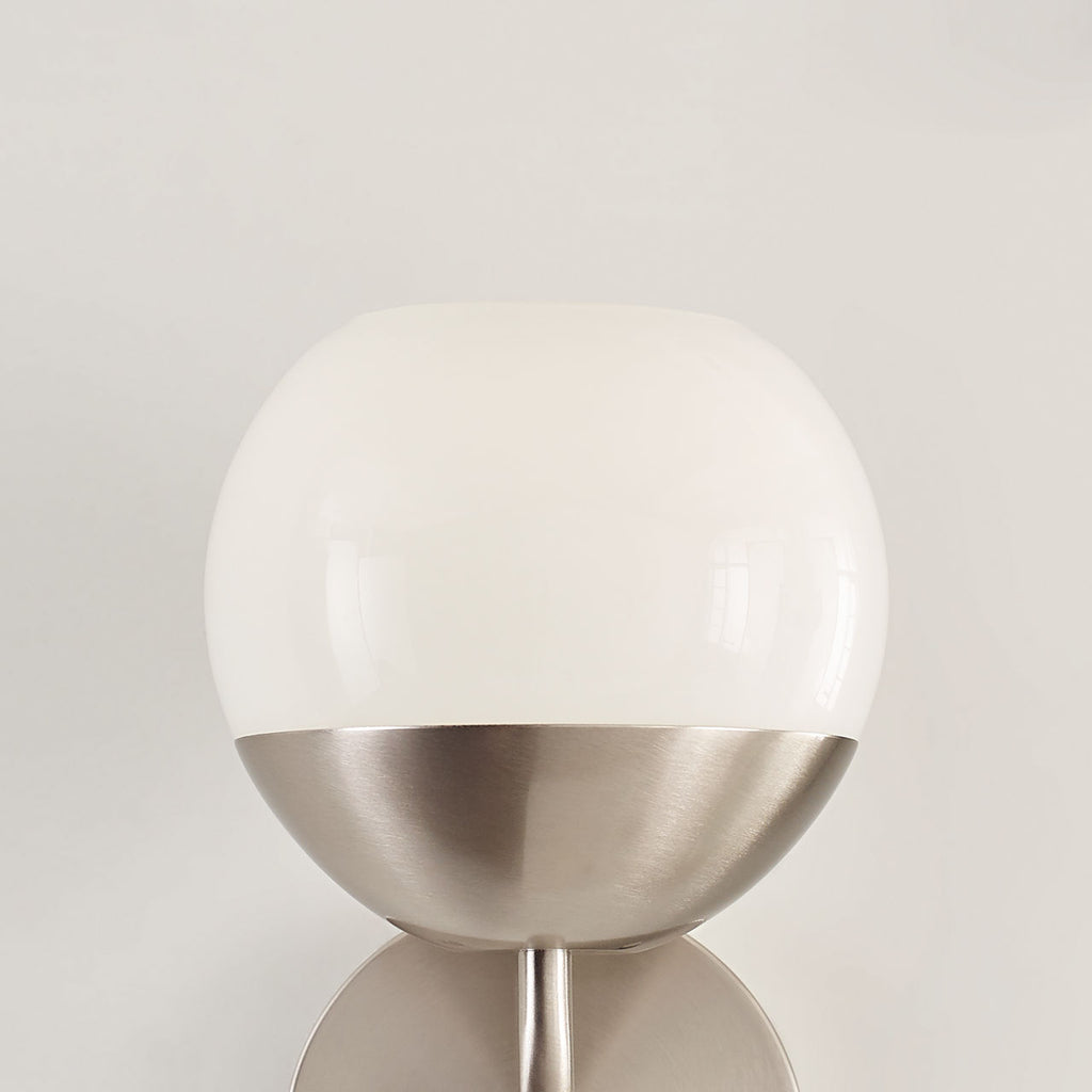 Alvin One Light Wall / Bath Sconce Brushed Nickel