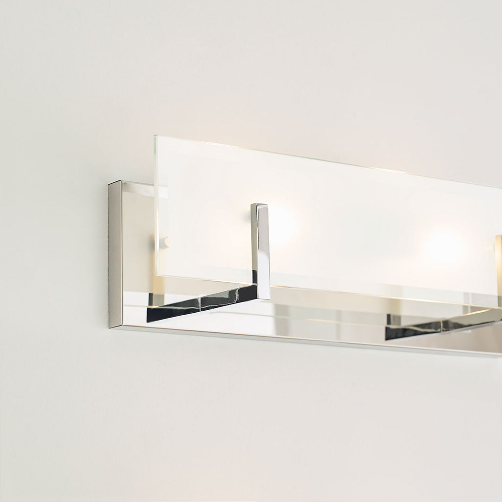 Syll Two Light Wall / Bath Sconce | Chrome