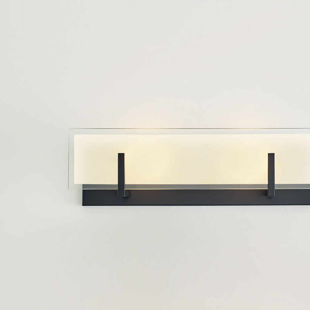Syll Two Light Wall / Bath Sconce | Midnight Black