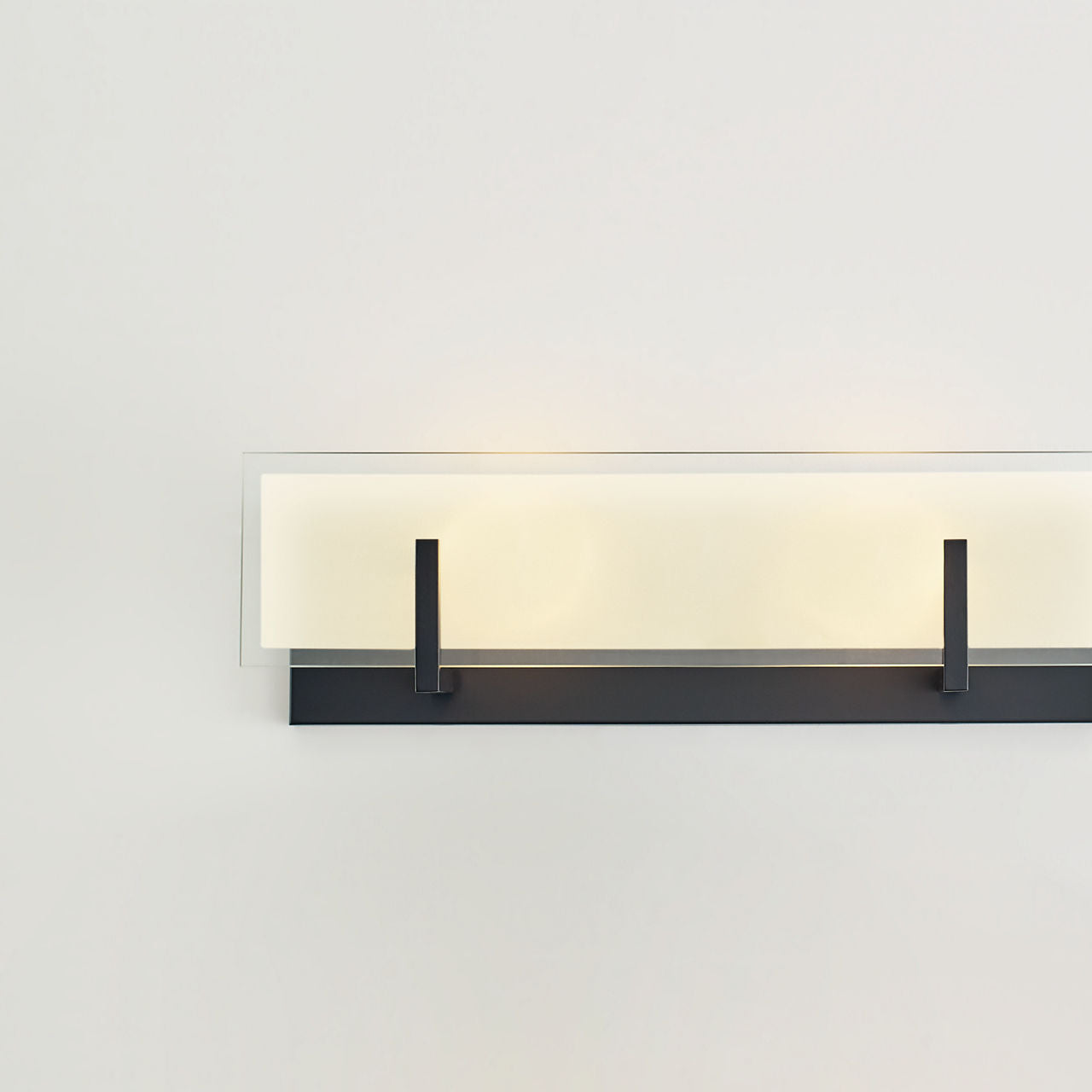 Syll Two Light Wall / Bath Sconce | Midnight Black