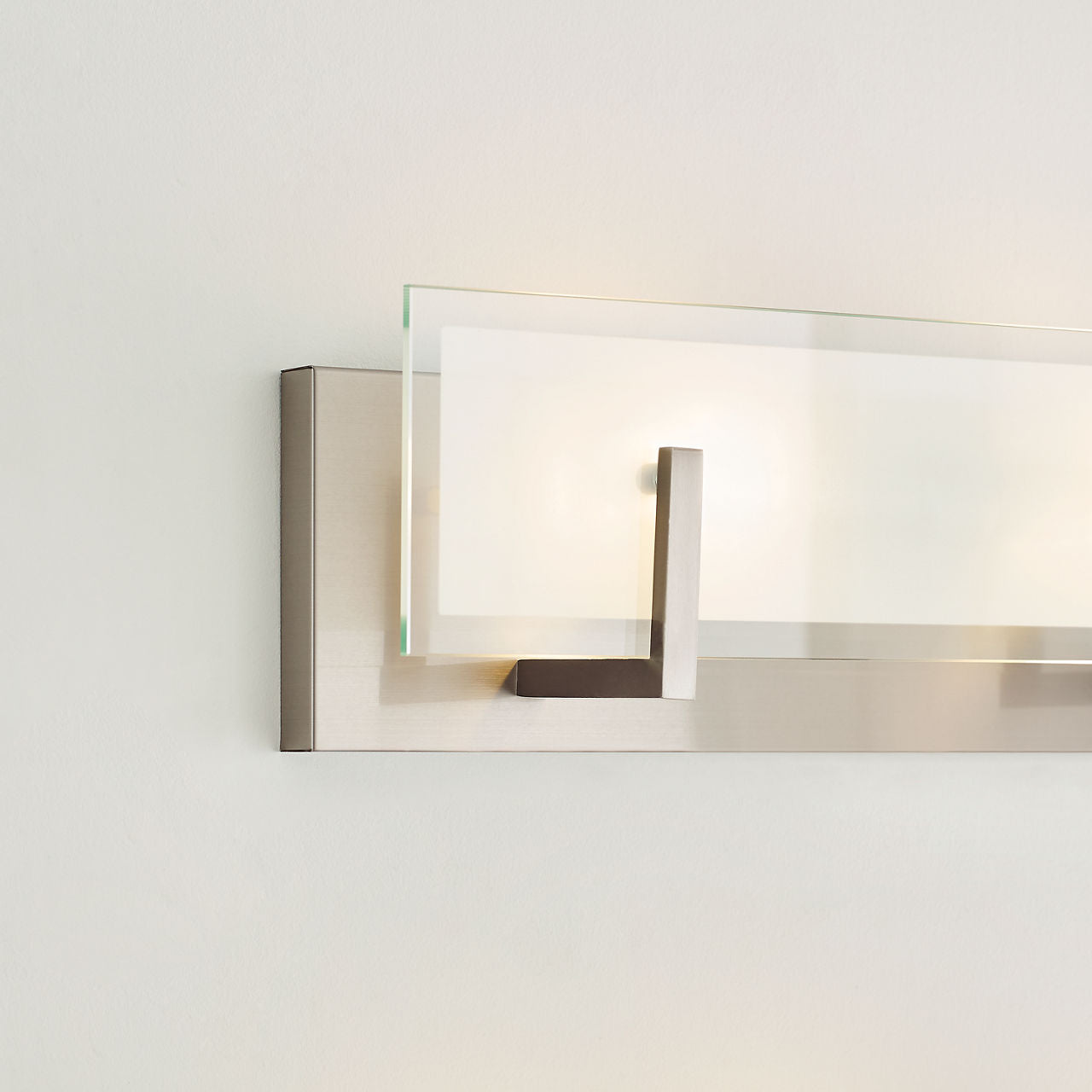 Syll Two Light Wall / Bath Sconce | Brushed Nickel