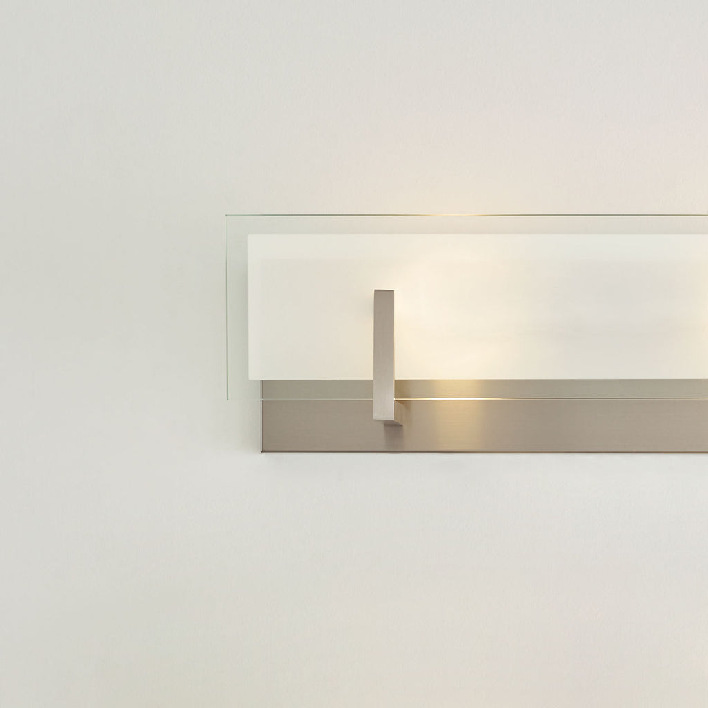 Syll Two Light Wall / Bath Sconce | Brushed Nickel