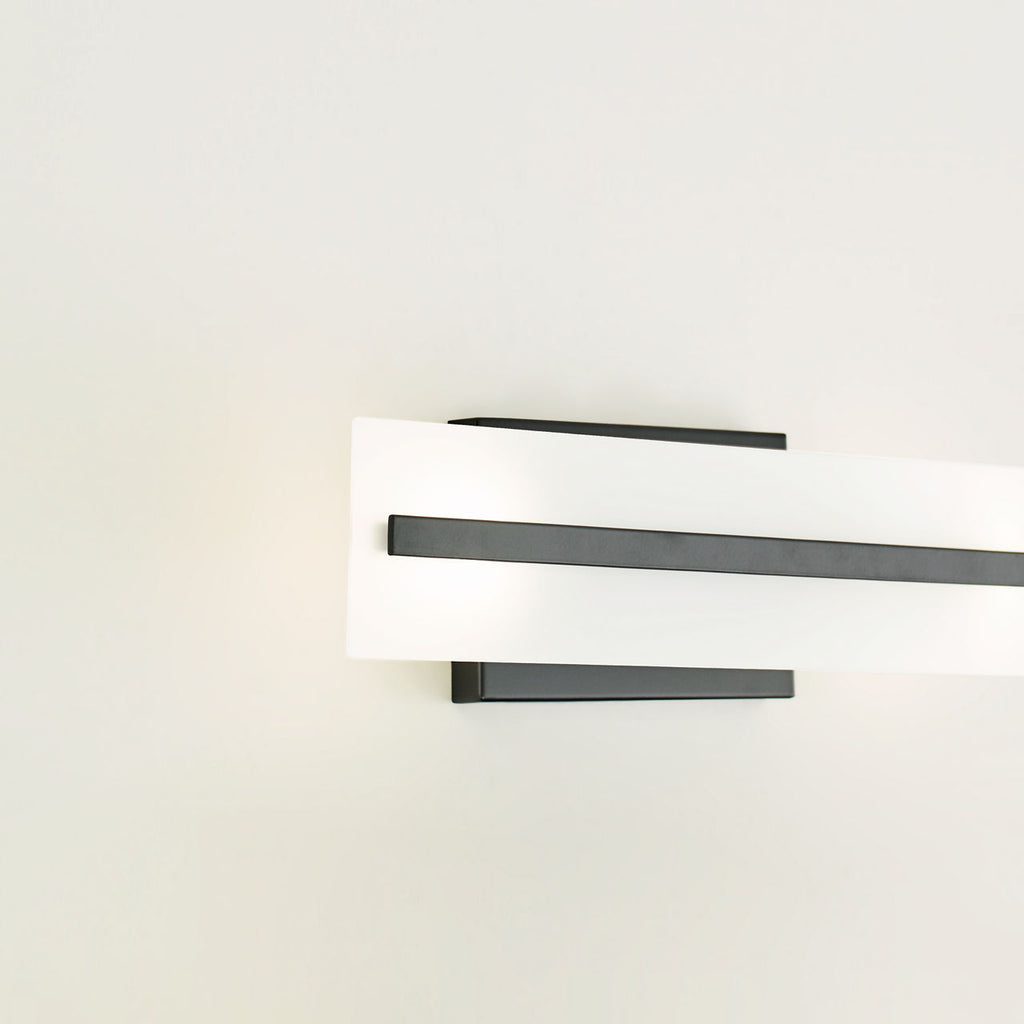 Dex Small Two Light Wall / Bath Midnight Black