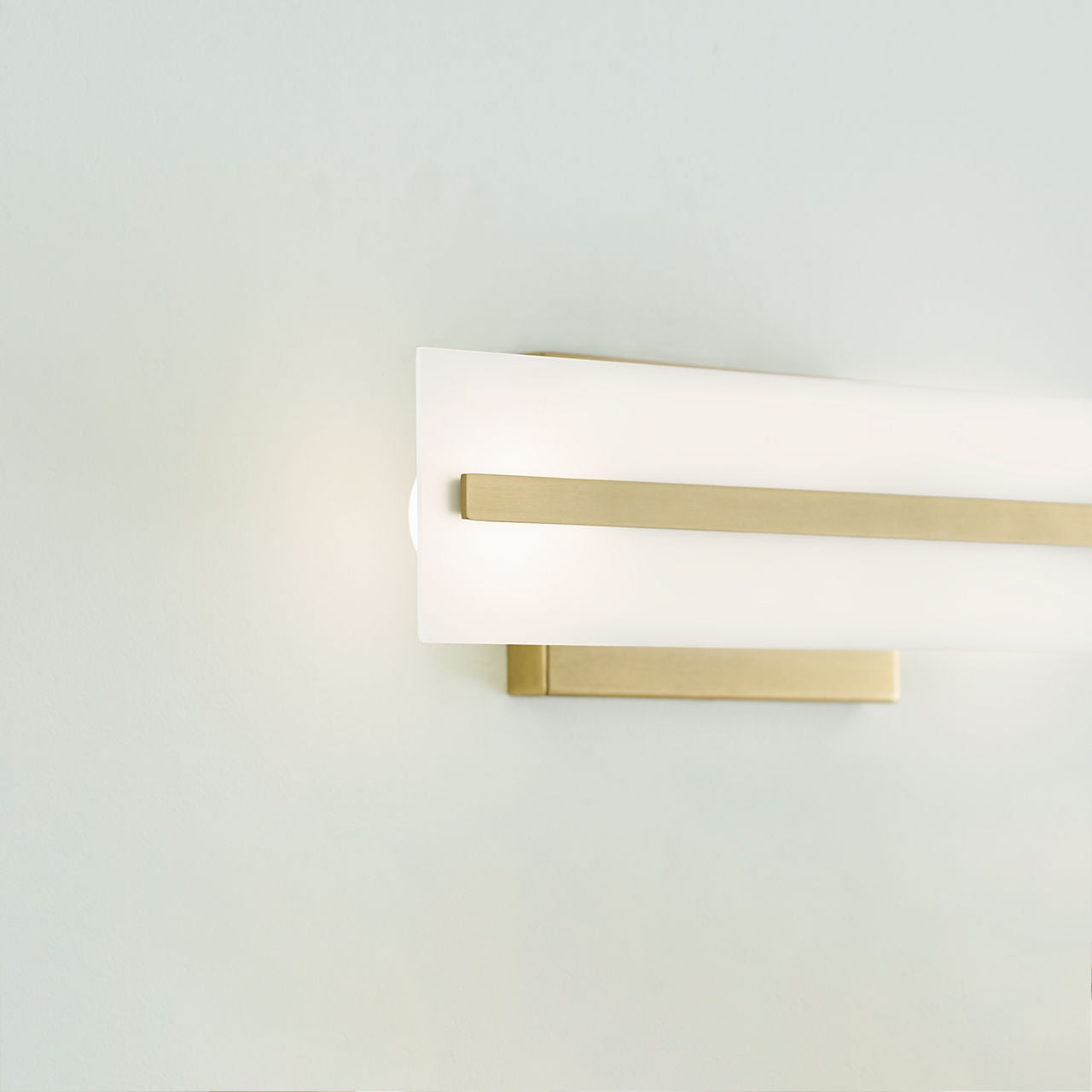 Dex Small Two Light Wall / Bath Satin Brass