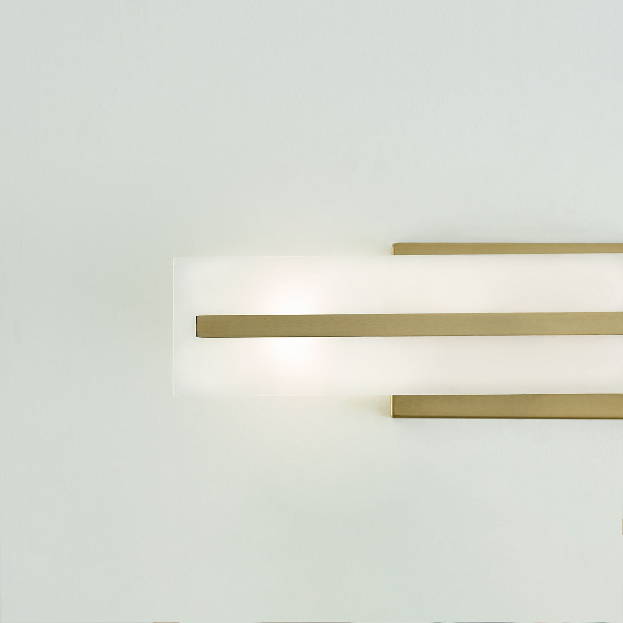 Dex Small Two Light Wall / Bath Satin Brass