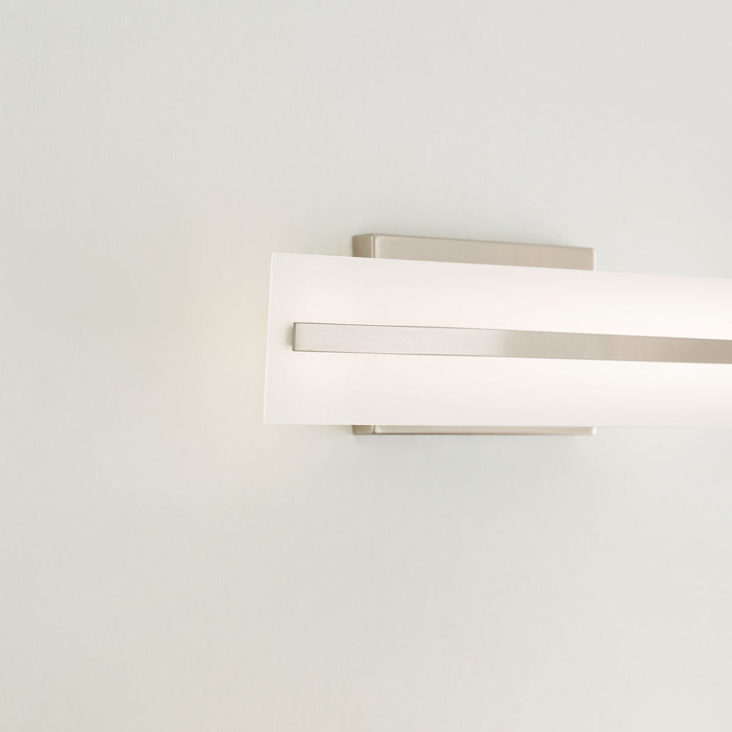 Dex Small Two Light Wall / Bath Brushed Nickel