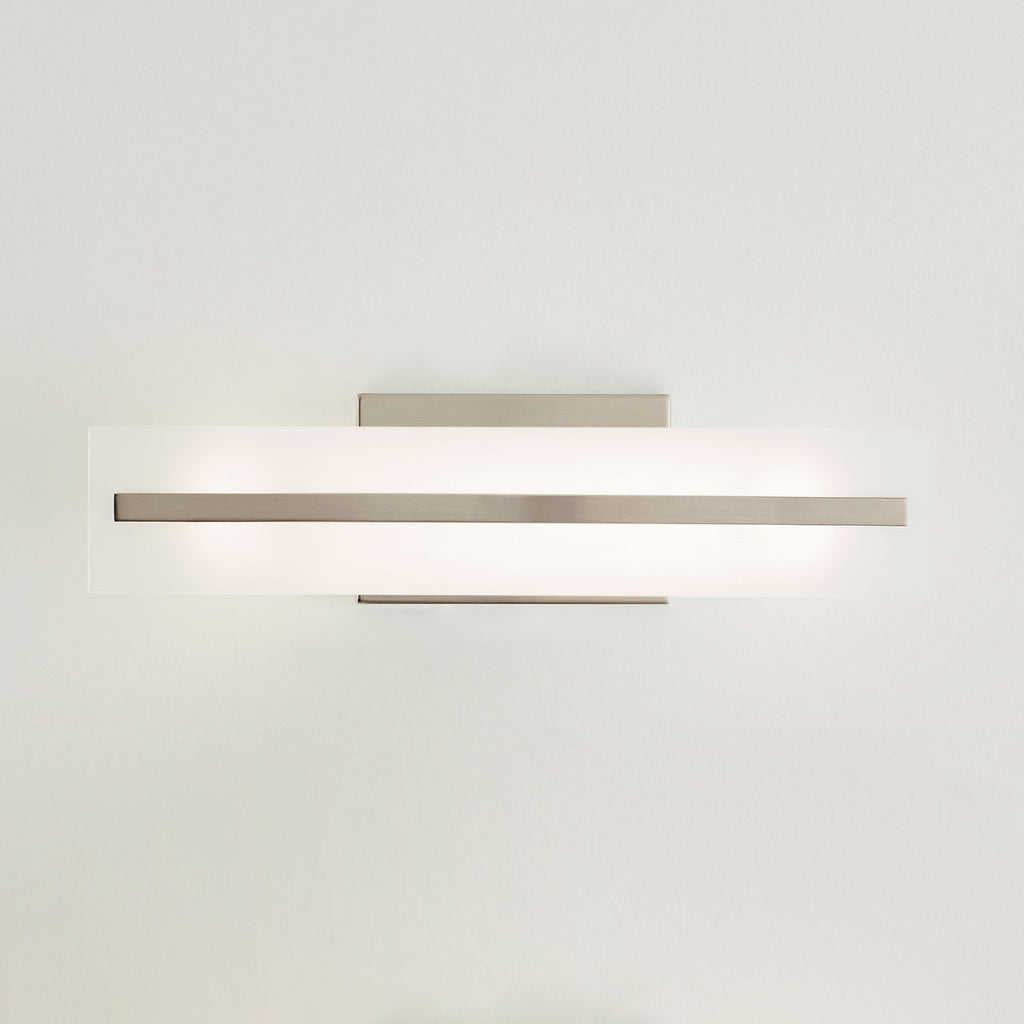 Dex Small Two Light Wall / Bath Brushed Nickel