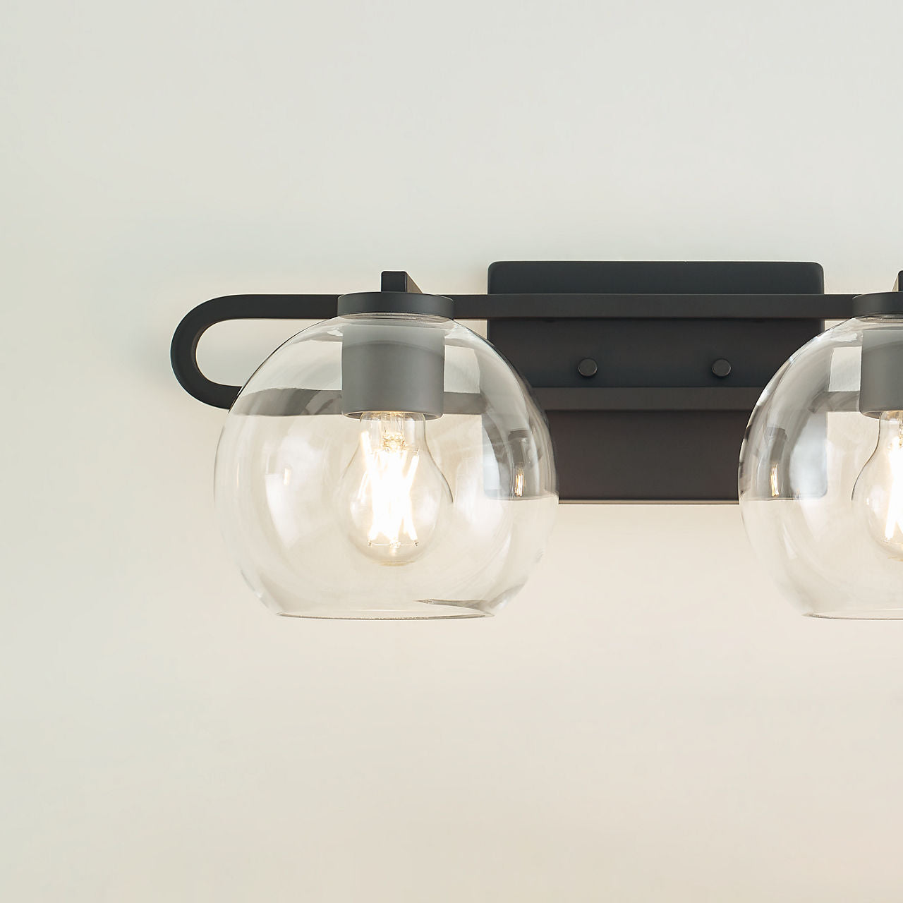 Codyn Two Light Wall / Bath Midnight Black